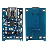 Модуль заряджання літієвих Li-ion батарей з MicroUSB TP4056 та захистом DW01 надійний та безпечний