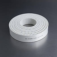 Ремінь поліуретановий посилений GT2 зі сталевим осердям 1 м х 6 мм для 3D-принтера та ЧПУ