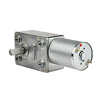 Мотор-редуктор черв’ячний JGY-370 12 В 10 об/хв, двигун постійного струму з редуктором