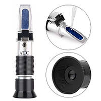 Рефрактометр ручний портативний для сусла, пива, вина, цукру Brix SG з ATC RZ120