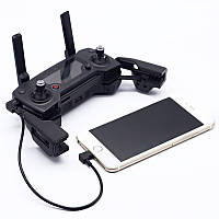 Кабель OTG MicroUSB – Lightning 28см для пульта DJI Spark Mavic Pro Air