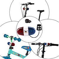 Велосипедний гудок у вигляді поліцейської сирени електронний дзвінок для дитячого велосипеда