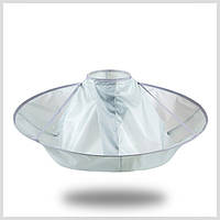 Накидка-зонт для стрижки волос 60 см, складной водонепроницаемый фартук