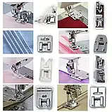 Набір лапок для швейної машини 32 шт універсальний для Singer, Brother, Janome, Baby Lock та інших моделей, фото 10