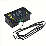 Терморегулятор W3230 з датчиком NTC10K, живлення 220В, діапазон -50~120°C, режими нагріву та охолодження, фото 5