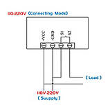 Терморегулятор W3230 з датчиком NTC10K, живлення 220В, діапазон -50~120°C, режими нагріву та охолодження, фото 9