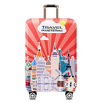 Захисний чохол для дорожнього чемодана 18–21" (S) «Будівлі»