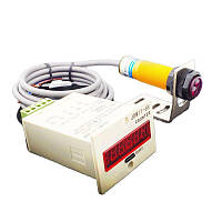 Промисловий цифровий лічильник 220В з фотодатчиком, система автоматичного підрахунку