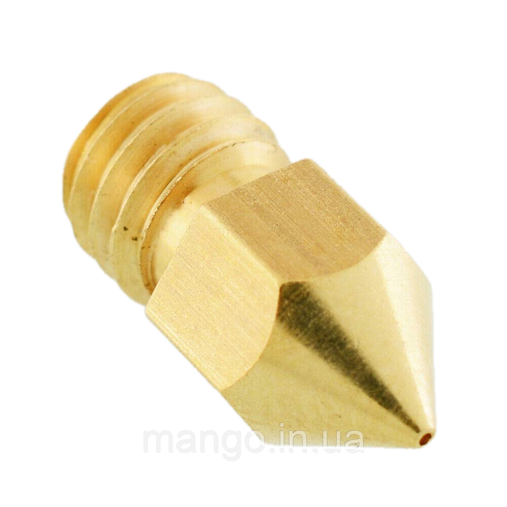 Сопло MK8 MK9 0.3 мм для 3D-принтера під філамент 1.75 мм, латунна насадка екструдера, фото 1
