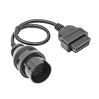 Перехідник OBD2 16pin мама на Iveco 38pin тато, діагностичний адаптер для вантажівок