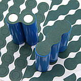 Паперова ізоляційна прокладка для акумуляторів 18650, кільця 1S для АКБ, набір 175шт, фото 3