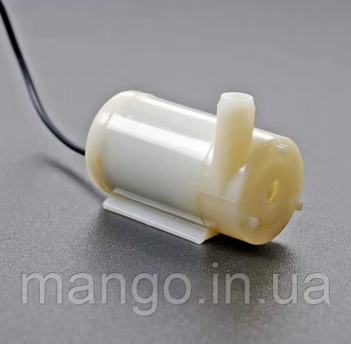 Міні насос занурювальний водяний 2.5-6В 1.5Вт 2л/хв для поливу акваріума фонтану автоматизації, фото 1