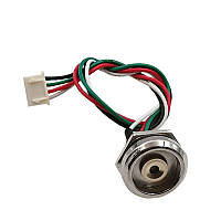 Зчитувач магнітних ключів DS9092 iButton Touch Memory, врізний контактний рідер