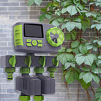 Таймер поливу Y10204 цифровий на 4 лінії, автоматичний регулятор подачі води з дисплеєм