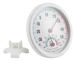 Механічний термометр-гігрометр TH108 підвісний на ніжці температура -30 ~ +50 °C