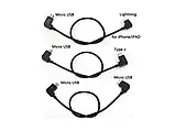 Кабель OTG MicroUSB 28 см для пультів DJI Spark, Mavic Pro та Air, фото 3