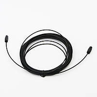 Кабель оптичний аудіо Toslink 5 м OD2.2 цифрове з’єднання для TV колонок, саундбарів