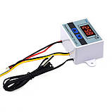 Термостат XH-W3001 цифровий, 220В 1500Вт, регулятор температури -50~110°C, фото 3