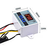 Термостат XH-W3001 цифровий, 220В 1500Вт, регулятор температури -50~110°C, фото 5