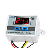 Термостат XH-W3001 цифровий, 220В 1500Вт, регулятор температури -50~110°C, фото 6
