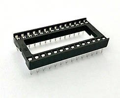 Панель SCL-28 10шт IC DIP 28 контактів широка для установки мікросхем в DIP-корпусі