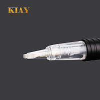 Модульна голка 1R 0.18мм 10шт, Nano картридж для перманентного макіяжу, тату голки