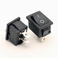 Тумблер-перемикач живлення KCD1-11, набір 10 шт, вимикач 250В 3А для пристроїв