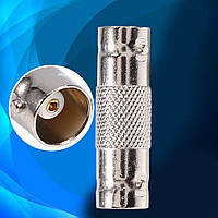 Перехідник BNC мама - BNC мама конектор CCTV для систем відеоспостереження