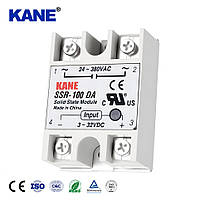 Однофазне твердотільне реле SSR-100AA 100A AC-AC для автоматизації та керування електронавантаженням