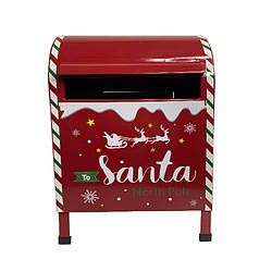 Декоративна металева поштова скринька Листи до Санти 3015490