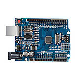 Arduino Uno R3 плата ATmega328PB з USB Type-C, контролер AVR з чипом CH340G для DIY проєктів та навчання, фото 5