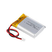 Акумулятор 703040 Li-Pol 3.7 В 920 мА·год із захистом, для RC моделей, MP3, MP4, DVR, GPS
