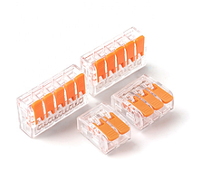 Набір клемних колодок із важелями PCT 75 шт, універсальні з’єднувальні клеми 450В 32А 4 мм²