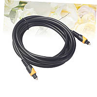 Аудіо кабель оптичний Toslink-Toslink 5 м OD5.0 для передачі багатоканального звуку