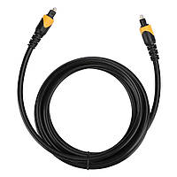 Оптичний кабель Toslink 10 м OD5.0, цифровий аудіо кабель для багатоканального звуку