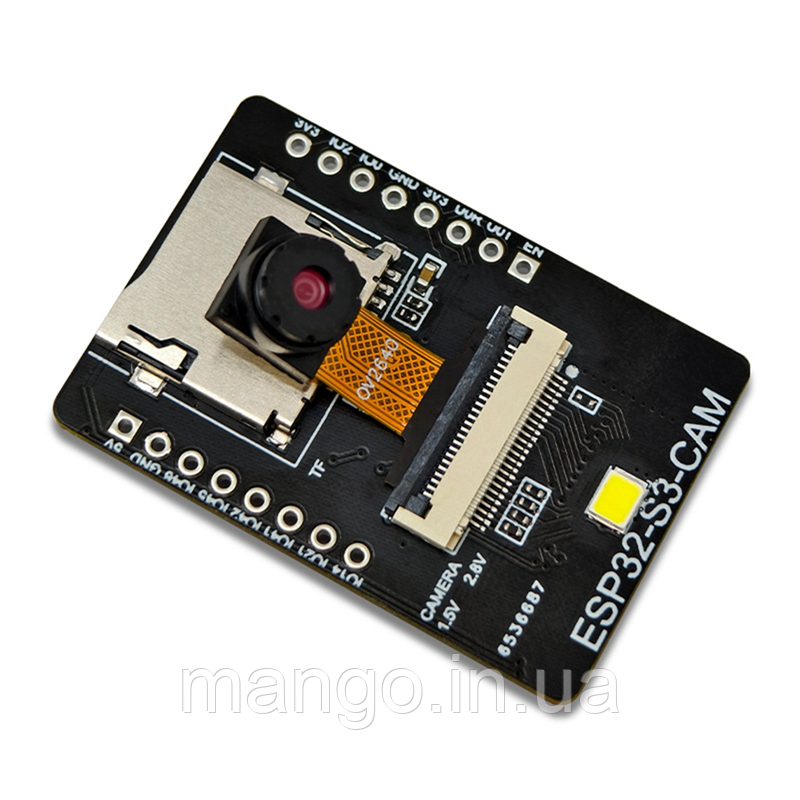 ESP32-S3-CAM N16R8 Wi-Fi Bluetooth, модуль камери RHYX M21-45, плата розробника IoT та відеопроєктів, фото 1