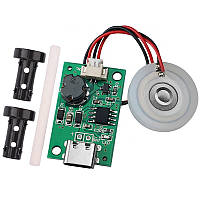 Набір для збирання ультразвукового зволожувача повітря 20 мм 5 В Type-C, модуль генератора туману