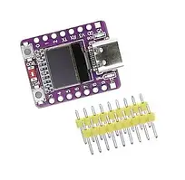 Плата розробника ESP32-C3 з дисплеєм 0.42", Wi-Fi, Bluetooth, Type-C, IoT модуль для Arduino