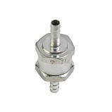 Зворотний клапан паливний алюмінієвий 6 мм для насоса бензину тиск 0.2–6 бар, фото 4