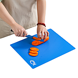 Набір кухонних розділювальних дощок 4шт гнучкі 33×27×0.25 см, кольорові, поліпропілен, фото 10