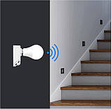 Лампа LED E27 9Вт з датчиком звуку та освітленості економічна автоматична, фото 2