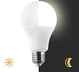 Лампа LED E27 9Вт з датчиком звуку та освітленості економічна автоматична, фото 9