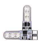 LED T10 W5W лампи 2шт, 6 SMD 5050, 16 кольорів, з пультом ДУ, авто, габарити, салон, фото 4
