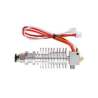 Хотенд екструдер Trianglelab E3D 24В 1.75мм з металевим термобар’єром, нагрівальний блок, сопло 0.4 мм, радіатор, вентилятор