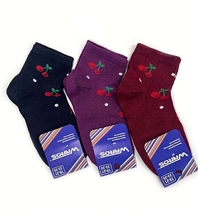 Жіночі шкарпетки короткі стрейч 21-23 р. (12 пар!) (Демісезонні) Варос