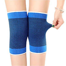 Еластичний фіксатор бандаж на колінний суглоб наколінник SBK-6811 2 шт. в наборі, фото 3