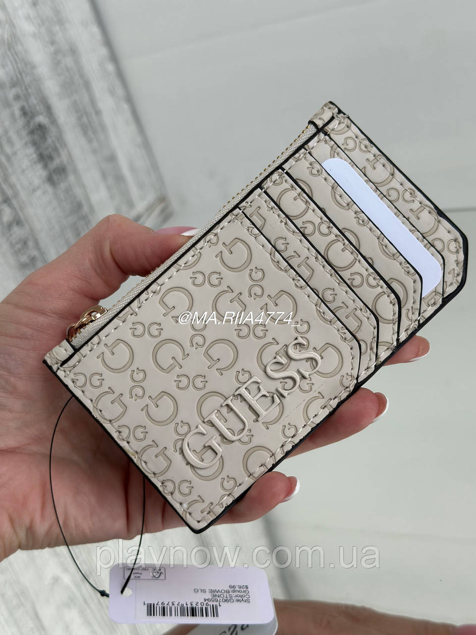 Картхолдер гаманець жіночий GUESS Оригінал, фото 1