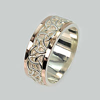 Обручка срібна