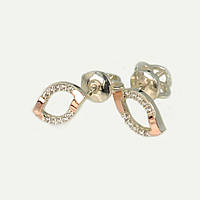 Сережки-гвоздики із срібла