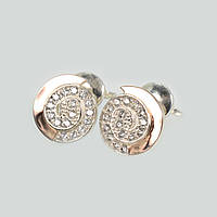 Срібні сережки-гвоздики